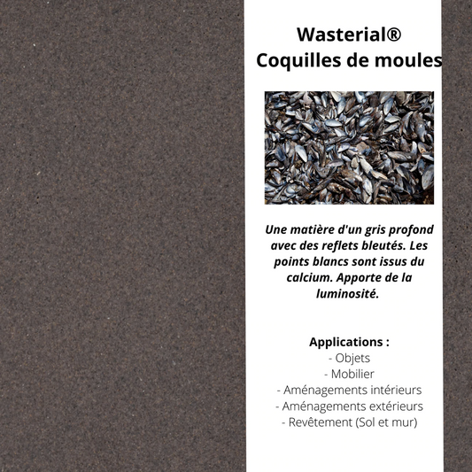 Echantillon Wasterial® coquilles de moules